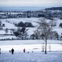 Katzenbuckel, Odenwald, Winter, Schnee - Photo: Schindelbeck